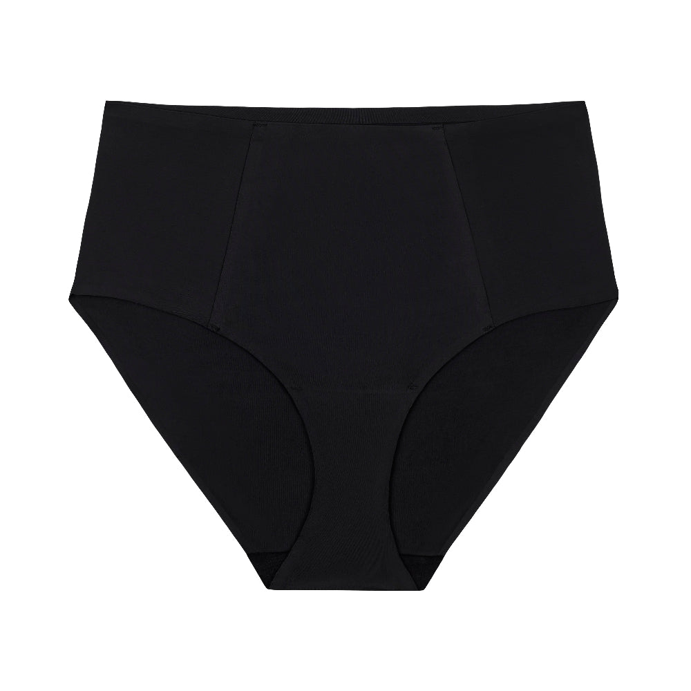 Solid Lycra High Waisted Brief