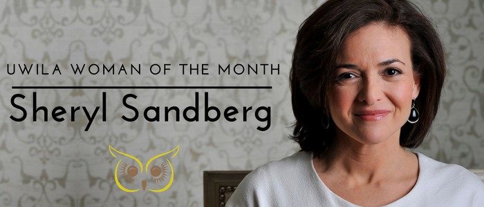 Uwila Woman of the Month:  Sheryl Sandberg