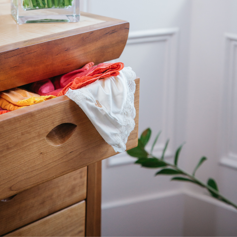 clean underwear drawer