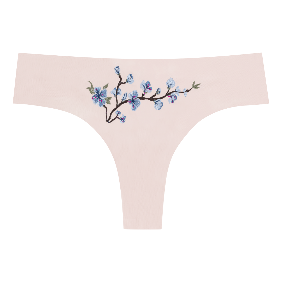 Better Briefs Thong with Embroidery – Uwila Warrior