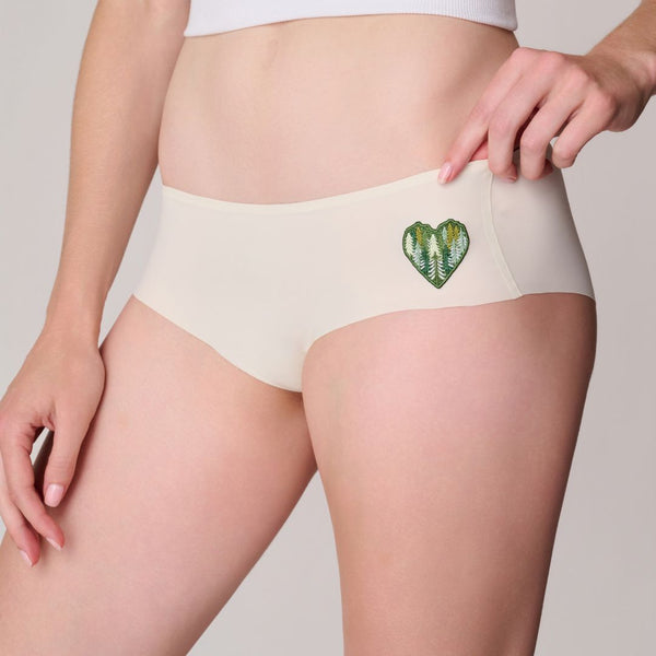 'Wild at Heart' Soft Seamless Briefs