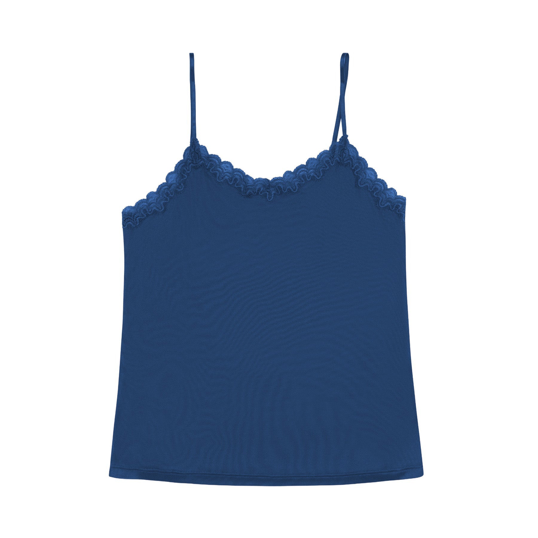 Soft Silk Camisole Top with Lace | Uwila Warrior
