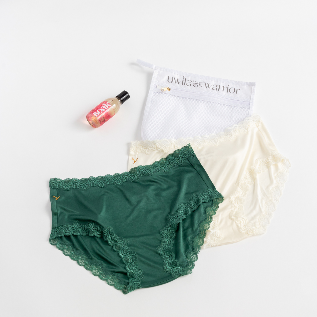Washbag Gift Set with 2 Soft Silk – Uwila Warrior