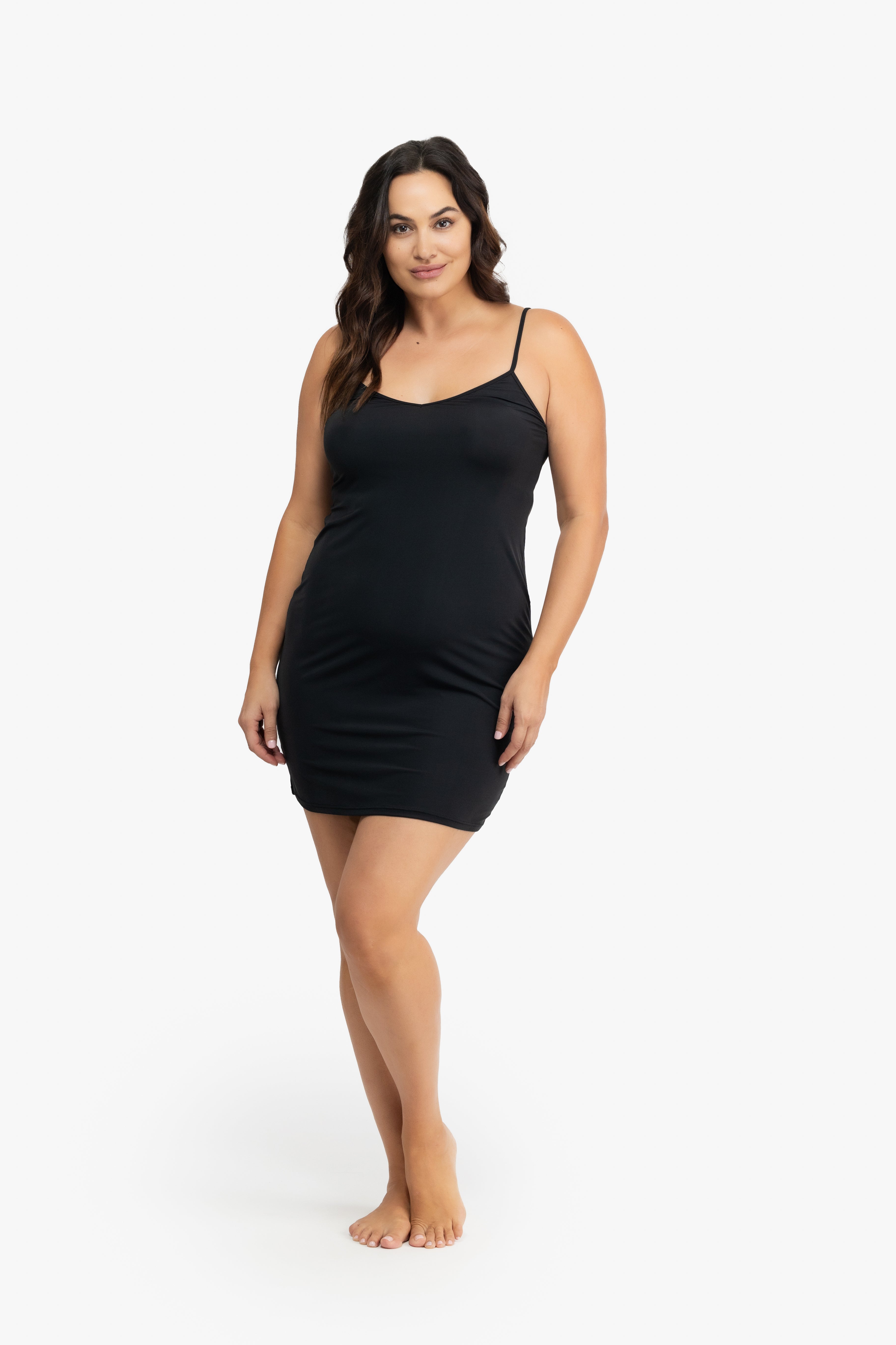 Uwila Warrior Women's Soft Seamless Slip - Tap Shoe Black