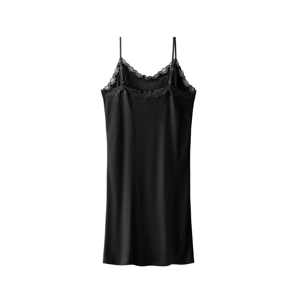 Still life of Uwila Warrior Silk Blend Slip in Tap Shoe Black on White Background