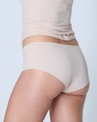 Smoke grey underwear on a plain background