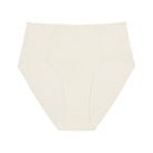 Flat Lay of Uwila Warrior Soft Seamless High Waisted Brief in Winter White