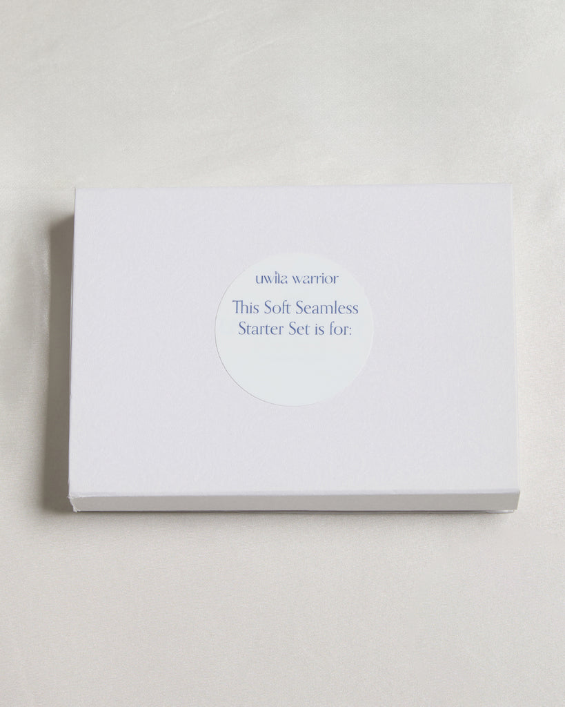 White box with text on a light gray background