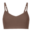Toffee bralette on white background