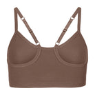 Toffee bralette on white background