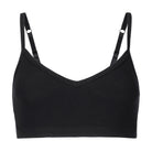 Tap Shoe Black bralette against a white background.