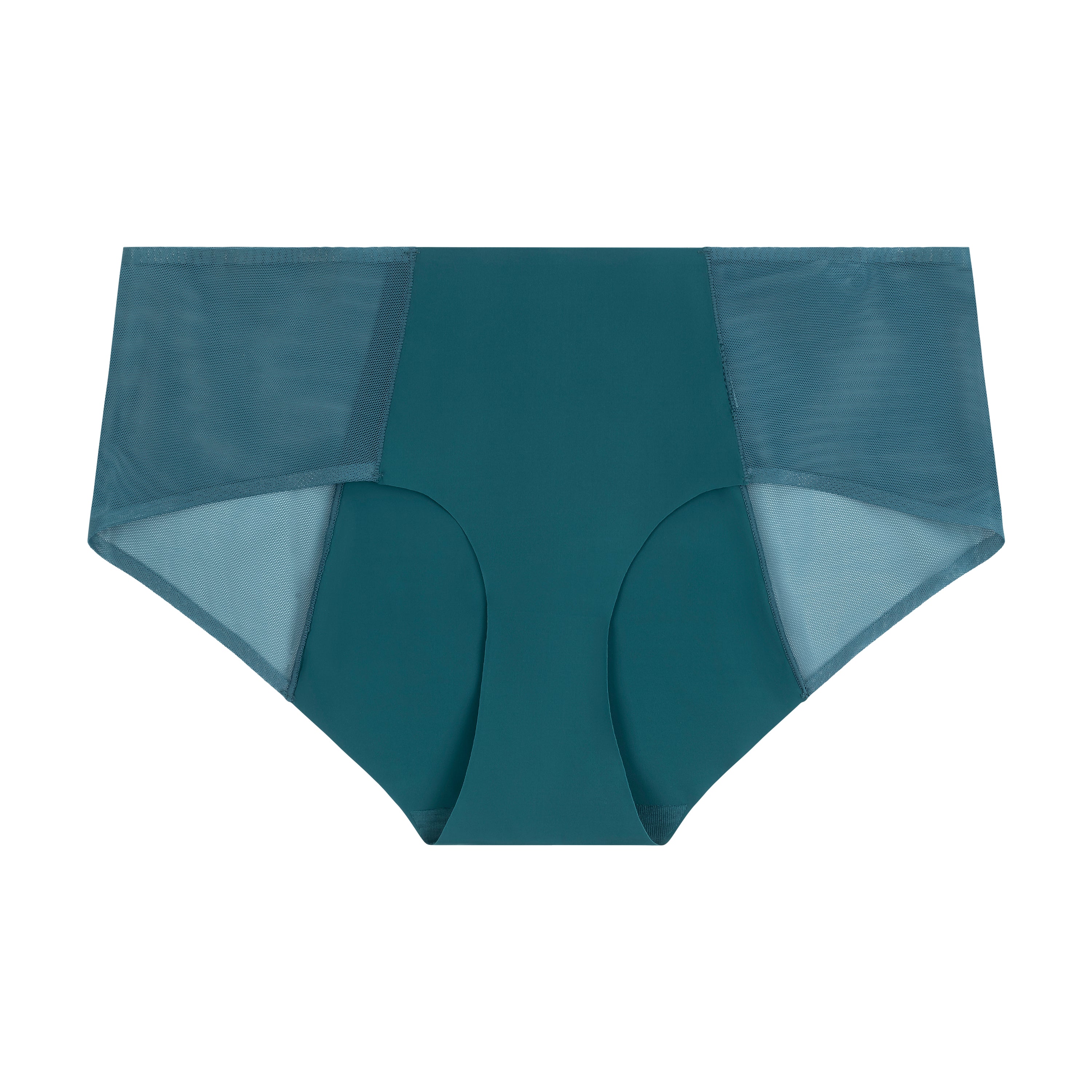 Buy Organic Seamless Womens Underwear Mid Waist Briefs Panty Solid