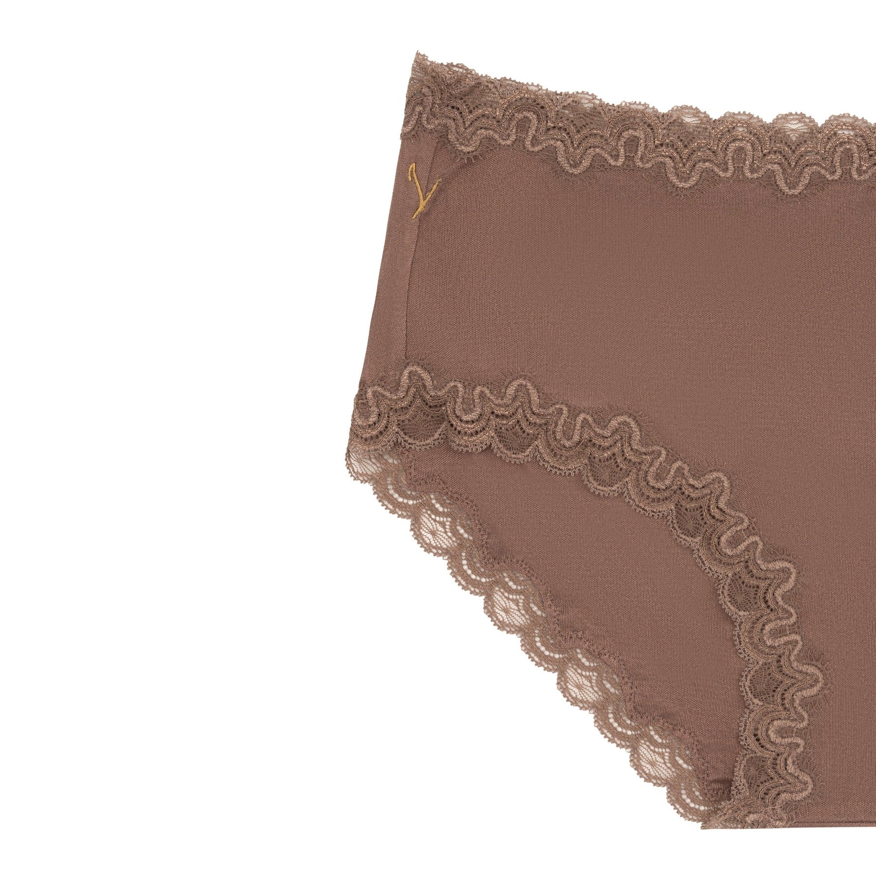 LoveSilk Women's 100% Pure Silk Knitted Undies Panties Beige Size