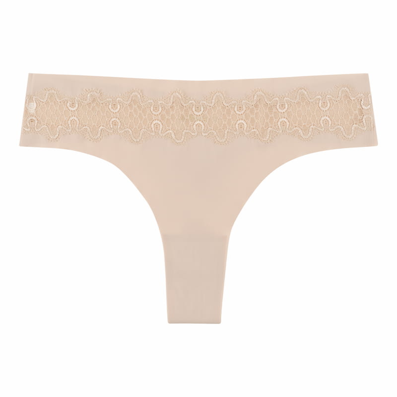 VIP Seamless Thong With Lace